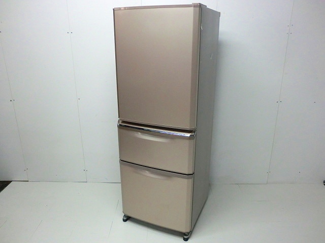 3ドア冷蔵庫　三菱　MR-C34Z-P1　2016年製