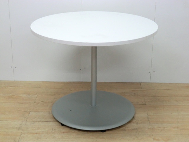 丸テーブル オカムラ ホワイト 72536