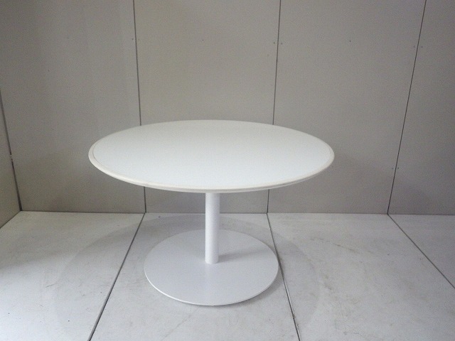 丸テーブル コクヨ ホワイト 74192
