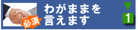 わがままを言えます