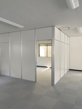 天井まで間仕切り