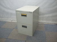 2段ファイルキャビネット プラス