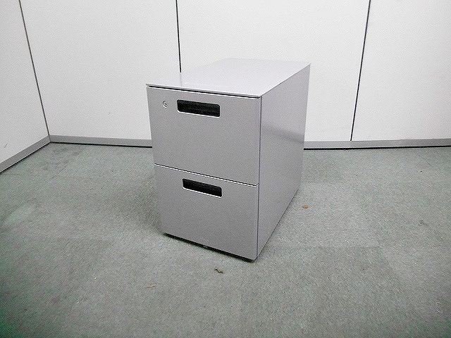 【コクヨ】ワゴン2段 アリオス シルバー