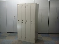 ロッカー4人用 ウチダ ニューグレー
