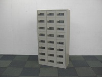 24人用ロッカー ウチダ ニューグレー