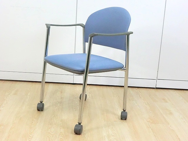 ミーティングチェア その他 ブルー