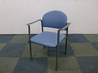 スタッキングチェア コクヨ ブルー