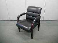 応接ソファ1人用 その他 ブラック