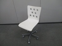 OAチェア肘無 その他 ホワイト