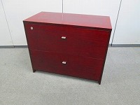 コクヨ木製2段ラテラル