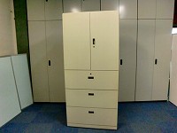 上下連結 クロガネ アイボリー(一体型)