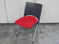 スタッキングチェア イトーキ レッド