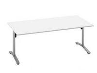 会議テーブル ( コクヨ ) ビエナ / フラップ型 / 固定角型天板 / 塗装脚アジャスター