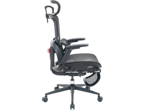 【新品】 B300 PRO オフィスチェア SIHOO メッシュ ブラック フットレスト付き