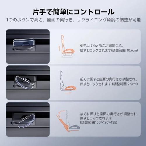 【新品】 C300 PRO オフィスチェア SIHOO メッシュ ブラック フットレスト付き
