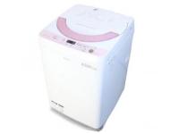 全自動洗濯機 シャープ SHARP ES-G55RC (5.5kg/ピンク系)