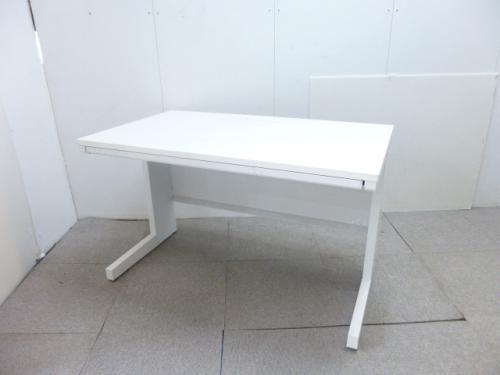 ウチダ/ホワイト/スカエナ/平デスク/【中古】
