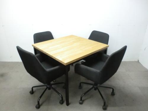 モダンウッド / テーブル・チェアセット 【中古】