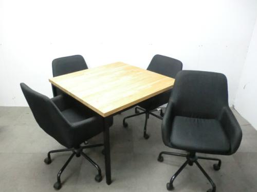 モダンウッド / テーブル・チェアセット 【中古】