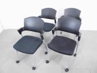 カートチェア 4脚セット / コクヨ / プロッティ