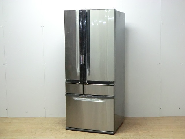 冷蔵庫　東芝　GR-X53FT(XS) シルバー　2008年