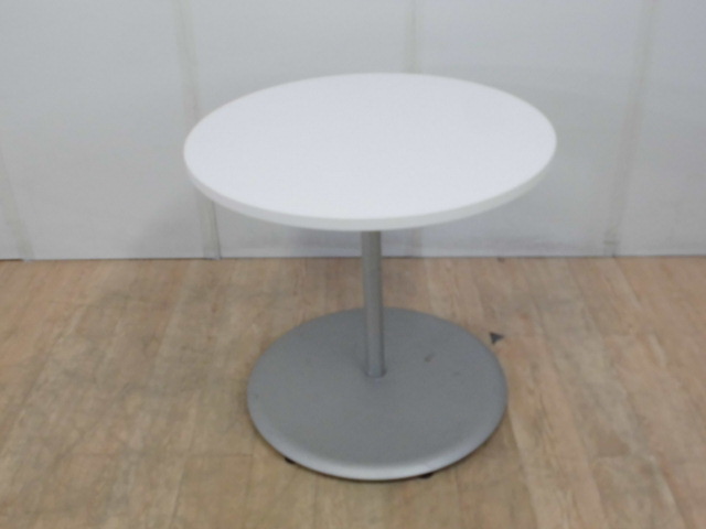 丸テーブル (オカムラ) ホワイト