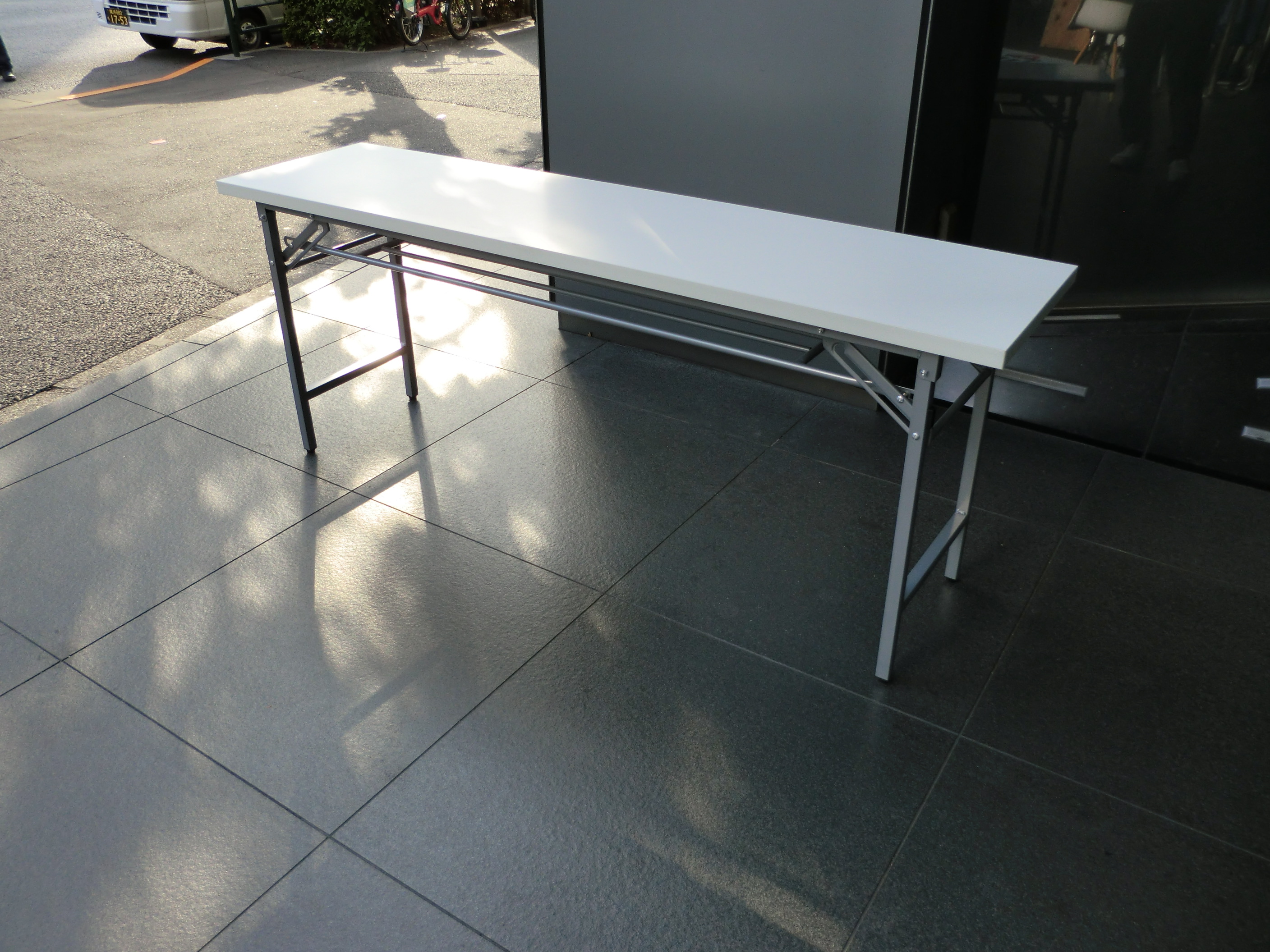 折り畳みテーブル(その他)/ホワイト