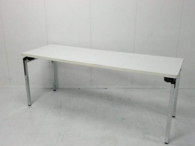 折り畳みテーブル ( オカムラ ) ホワイト /