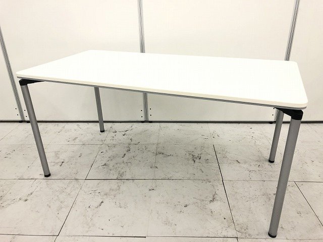 会議テーブル(コクヨ)ホワイト/幅1500/　BTF-500