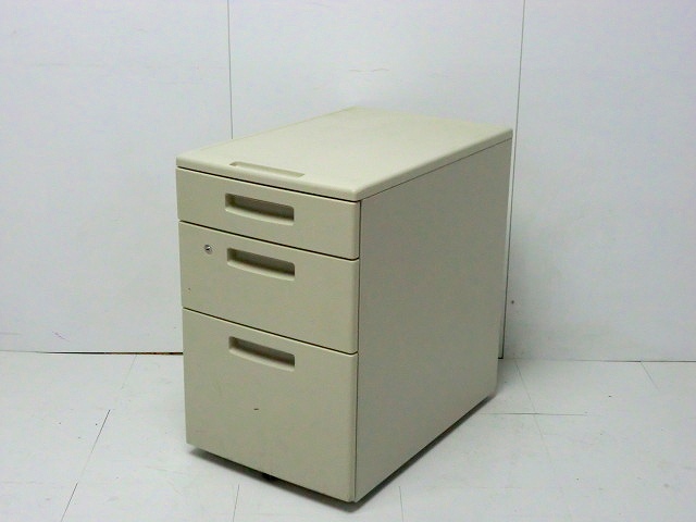 コクヨ / BS / ニューグレー / 【中古】 3段ワゴン