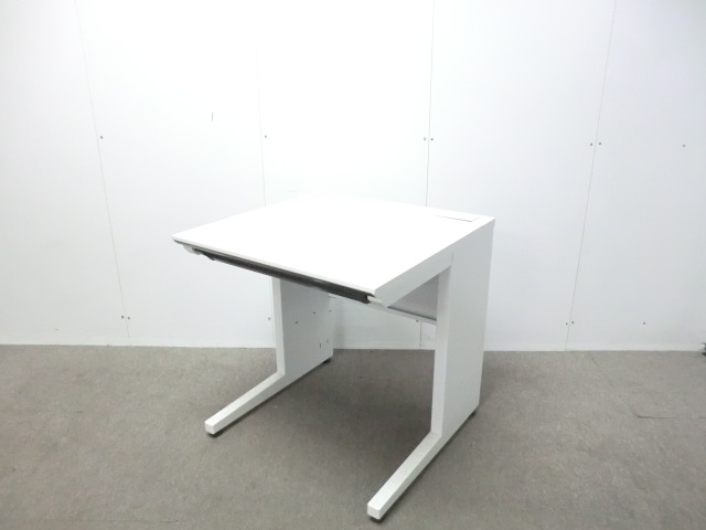コクヨ / is / ホワイト / 【中古】 平デスク