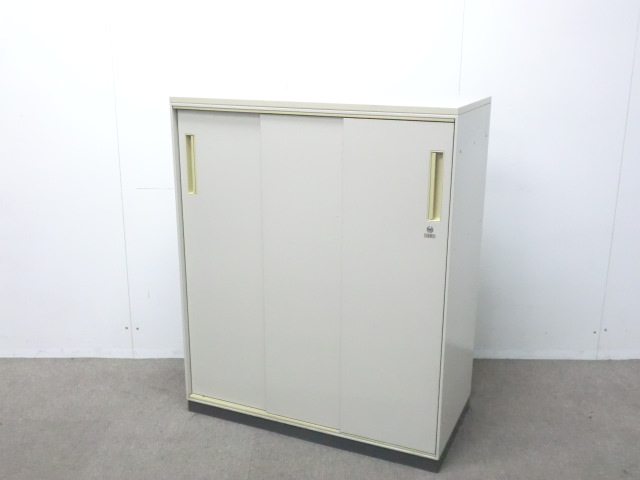 コクヨ / ニューグレー / 【中古】 引違い書庫