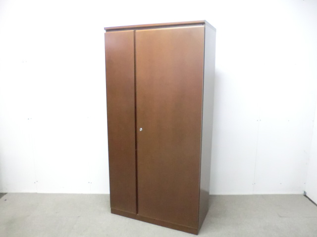 コクヨ / 木目調 / 【中古 】 木製ワードローブ