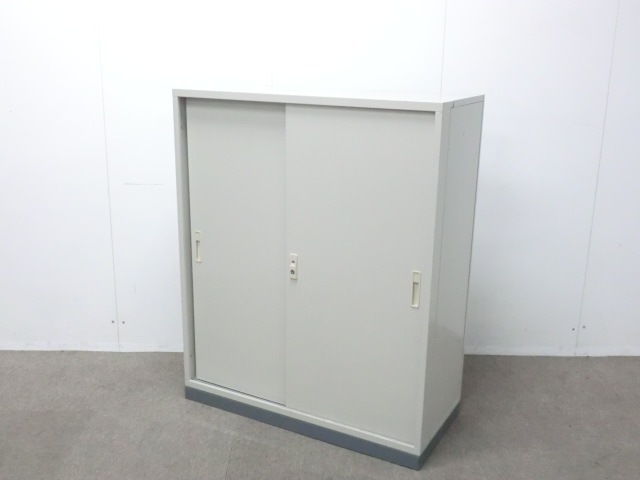引違い書庫 / ニューグレー / 【中古】