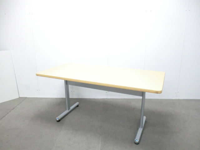 会議テーブル / 木目調 /【中古】