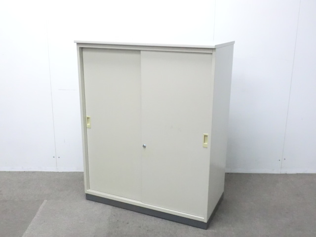 コクヨ / ニューグレー / 【中古】 引違い書庫