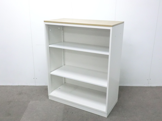 共栄工業 / ホワイト / 【中古】 オープンキャビネット