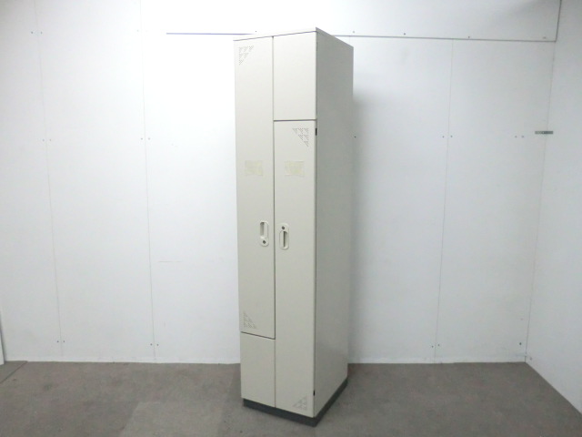 コクヨ / ニューグレー / 【中古】 ２人用ロッカー
