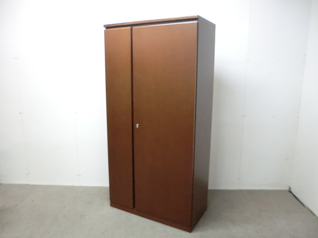 コクヨ / 木目調 / 【中古】 木製ワードローブ