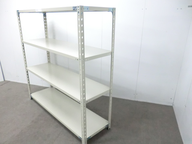 プラス/ニューグレー / 【中古】 軽量ラック / 天地4段