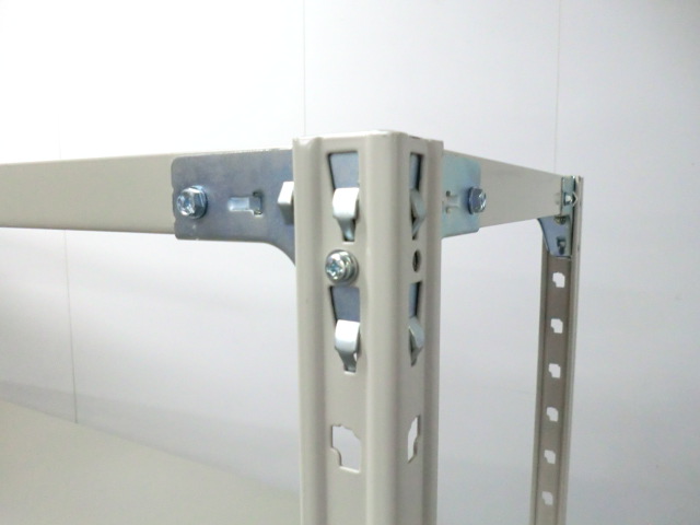 プラス/ニューグレー / 【中古】 軽量ラック / 天地4段