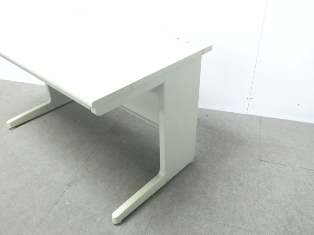 ライオン / ニューグレー / 【中古】 平デスク