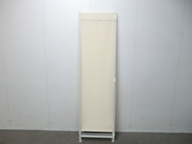 4連衝立 / ホワイト / 【中古】