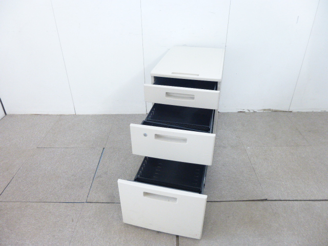 コクヨ/ニューグレー/3段ワゴン/