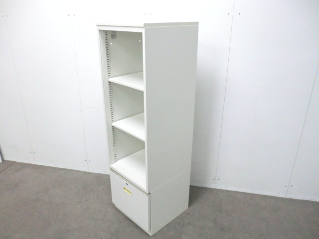 イトーキ / シンライン / ホワイト / 【中古】上下連結