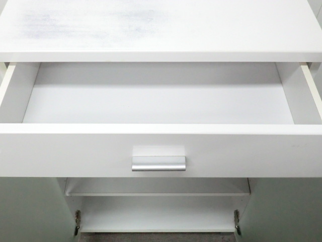 キッチンキャビネット / ホワイト / 【中古】
