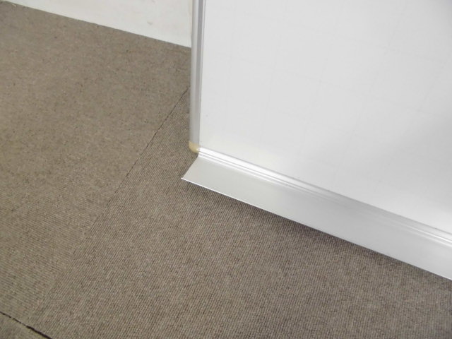 壁掛けホワイトボード/ホワイト/【中古】