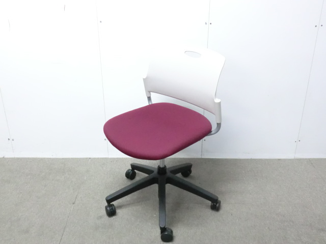 ウチダ/MF-276/パープル/【中古】 ミーティングチェア