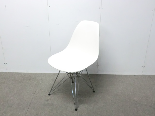 Vitra/シェル/ホワイト/ 【中古】 ミーティングチェア