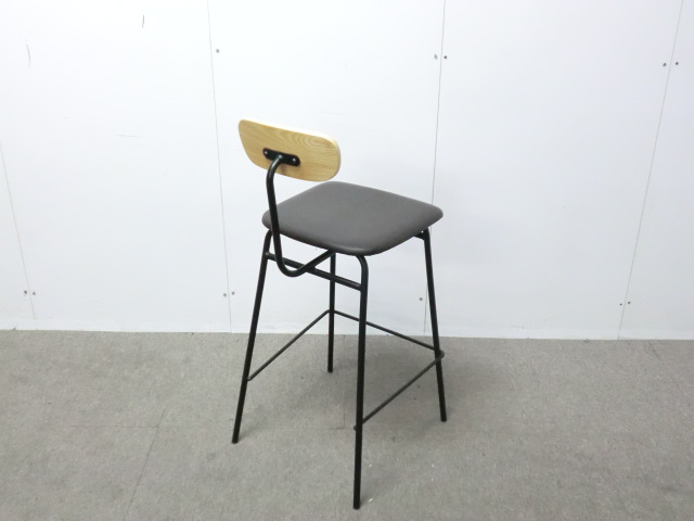 カウンターチェア / ダークブラウン / 【中古】